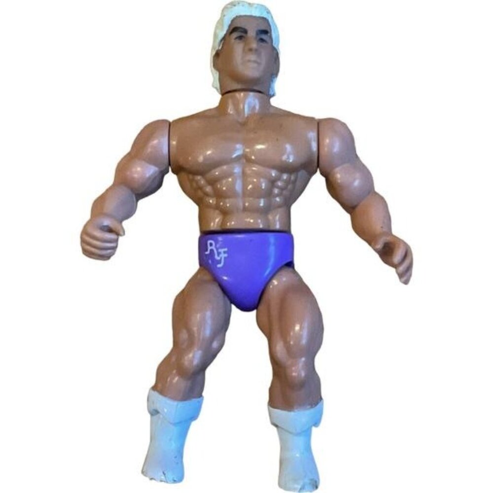 Remco AWA WWF Ric Flair 1980s Wrestling Action Fire